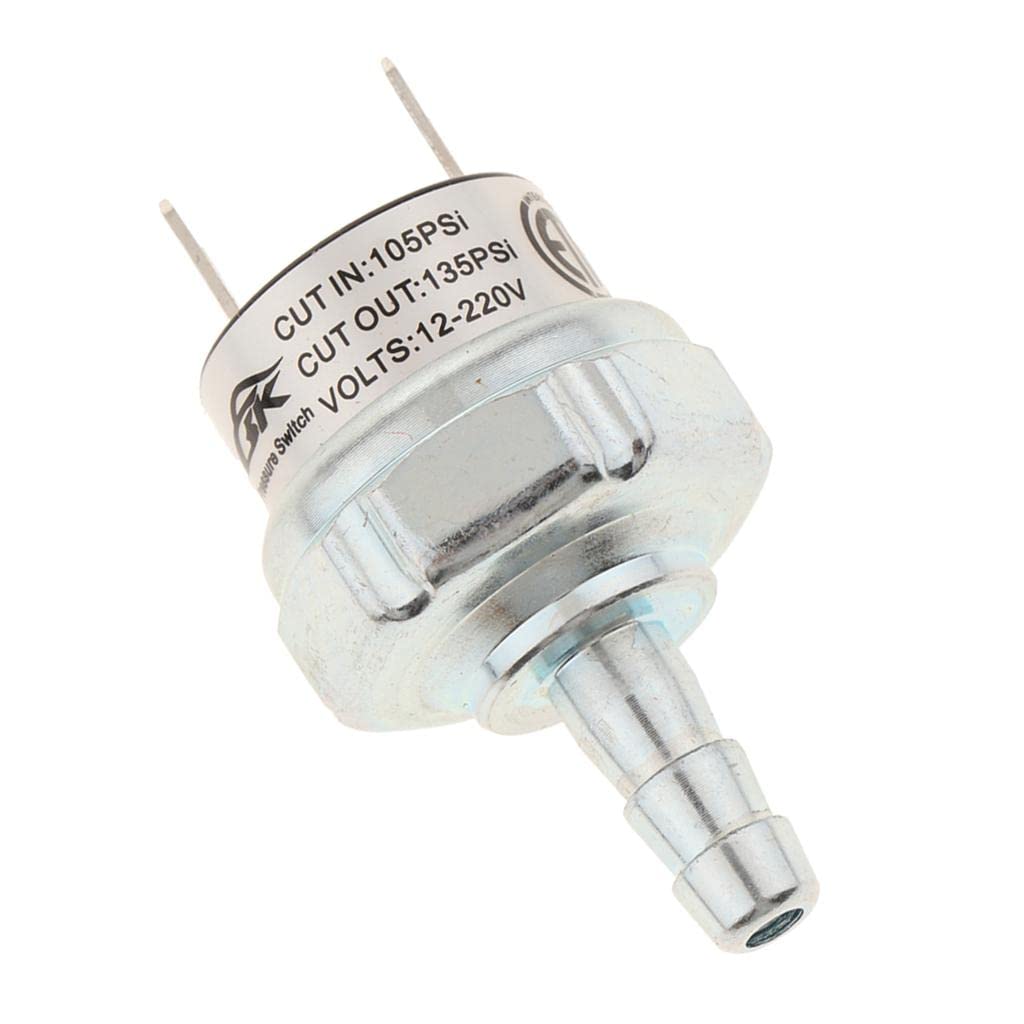 Amazon | Tachiuwa 105-135 PSI エアコンプレッサー圧力制御スイッチ